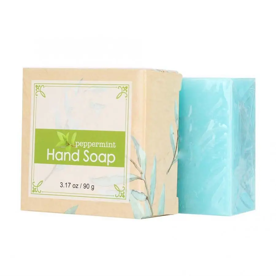 Soap Base 6pcs Natural Moisturizing Essential Oil Soap Bath Face Gentle Cleaning Skin Care Body Soap