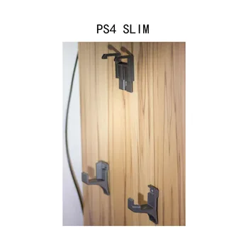 

Game Host Wall Fixed Bracket Mount Cradle Stand for Sony PS4/PS4 Slim/PS4 Pro Console Host Accessories