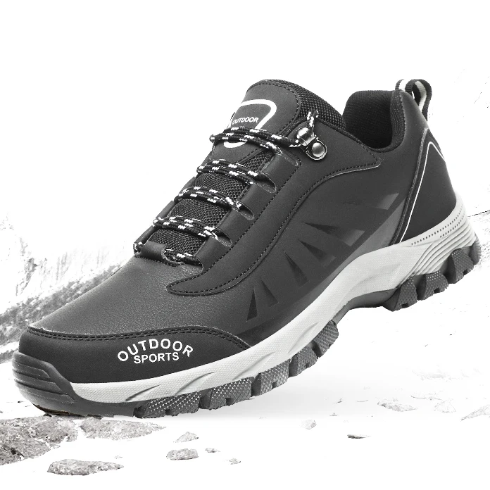 

Men's Hiking Shoes Outdoor Winter Sneakers for Men Plush Waterproof Men's Winter Sports Shoes Men's Sneaker 39-45 Trekking Shoes