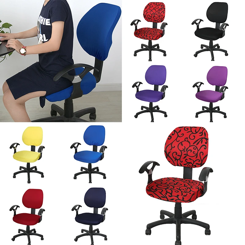 

Stretch Velvet Dining Room Upholstered Cushion Chair Seat Covers Removable Slipcovers with Washable Furniture Protector
