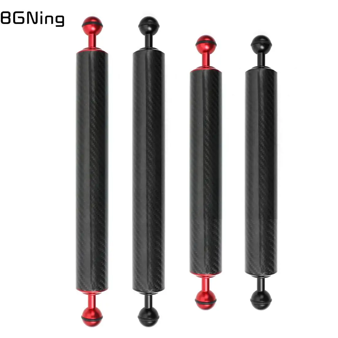 Unterwasser tauch verlängerung Tray Arm Float Auftrieb Wasser arm Dual 1 "Ball Slr Kamera für Gopro für Osmo Action Durchmesser 40mm