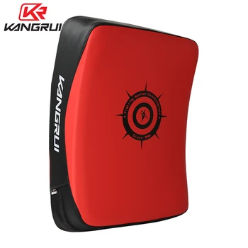 

57*38*15cm curved Taekwondo Back kick pad Target KickBoxing MMA Punching foot pads karate Targets muay thai Focus Punch padded
