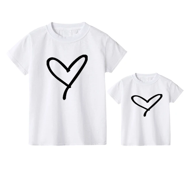 Summer Family Matching Clothes Mommy And Me T Shirt Mother Daughter Son Outfits Mum Mom T-Shirt Baby Girl Boys T Shirt 6