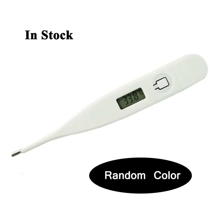 

LCD Baby Electronic Thermometer Digital Underarm Oral Body Fever Alarm Thermometers With Reminder Function Househeld Health Care