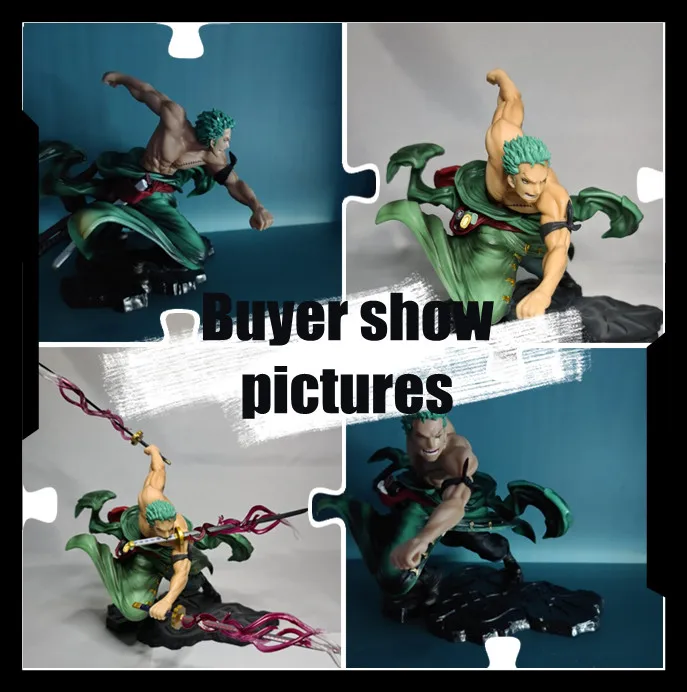 Аниме фигурки из игры katana Zelda 18 см Roronoa Zoro Vol.1 ПВХ 1/8 с тремя лезвиями макс. версия