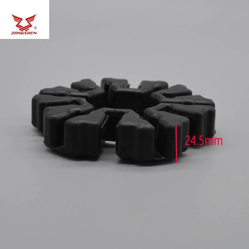 Motorcycle Wheel Damper Bushing Rear wheelboss Wheel Rim rubber Hub buffer sleeve damper for zongshen RX3 RX3S RX4 RE3 RZ3S ZS250GY-3 ZS400GY-2 motorcycle