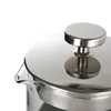 French Press Coffee Maker 4 Level Filtration System Heat Resistant Borosilicate Glass by Cafe Du Chateau 5