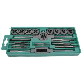 

Multi-Use Tap Dies Set Adjustable Metric Carbon Steel Hand Screw Taps Holder Thread Gauge Wrench Tool For Car Repair