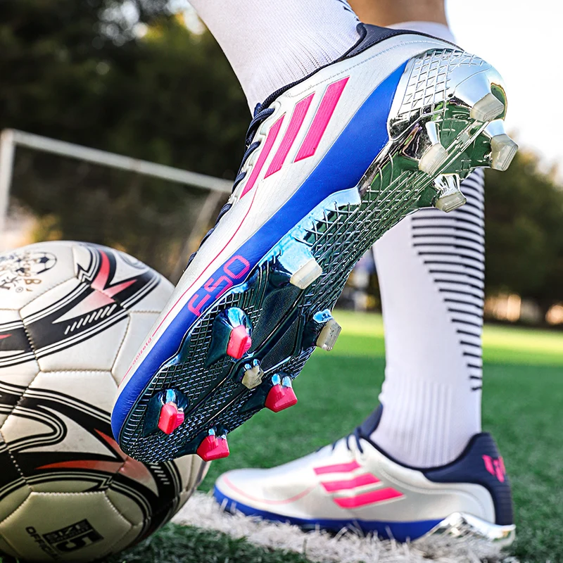 Football cleats with metal spikes Clearance