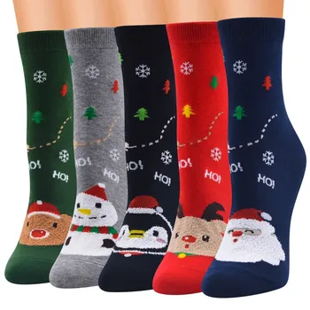 

Unisex Christmas Vintage Cashmere FashionLong Sock Comfortable Socks Women And Men Mid-length Socks New Year Party Gifts
