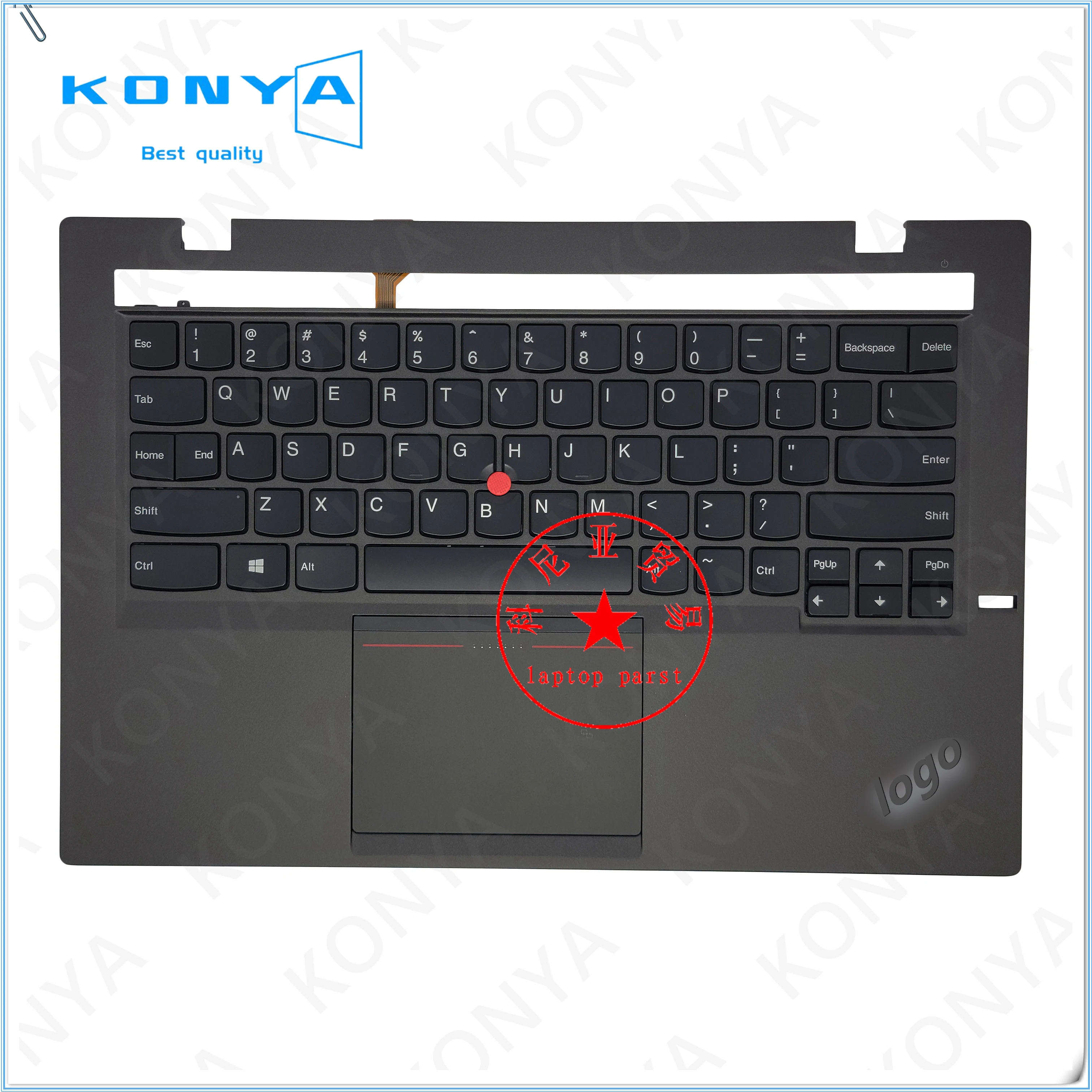 

New Original Palmrest For Lenovo Thinkpad X1 Carbon 2nd Gen Top Cover Upper Case X1C 2014 With US Keyboard 04X6562 0C45069