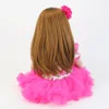 60cm Soft Silicone Reborn Baby Doll Toys Like Real Vinyl Princess Toddler Alive Bebe Girl Bonecas Kids Birthday Gift 5