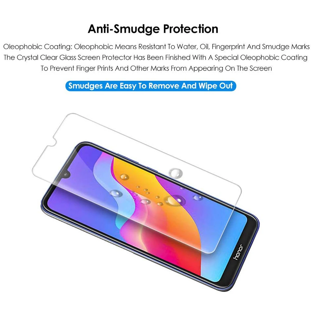 2 шт. защитное закаленное стекло для huawei honor 8 Lite 8A Pro 8C 8X Max 8S v8 honor 8 honor 8a стекло защитная пленка