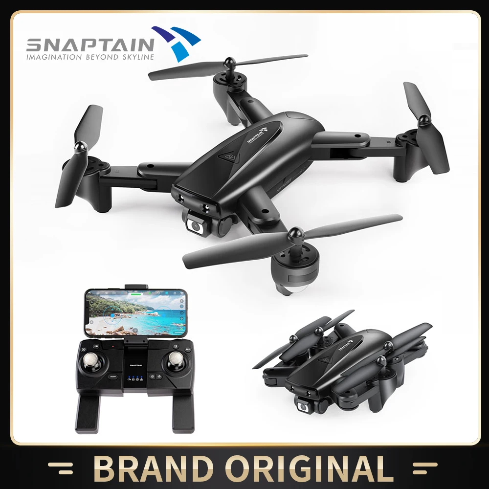 Photo Product SNAPTAIN SP500 WIFI FPV Drone GPS 1080P Wide Angle HD Drones Camera Foldable Arm RC Quadcopter Professional Camera