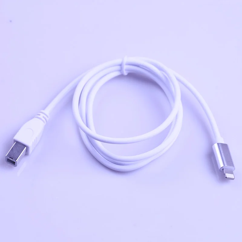 OTG кабель для IPhone на MIDI USB Type B инструмент адаптер клавиатуры X XS MAX XR 6 7 8