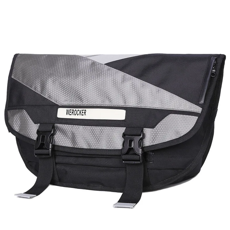 

Western Style Trend Shining Shoulder Bag Men Messenger Bag Fashion Men's Bag Casual Oblique Bag Brand Products