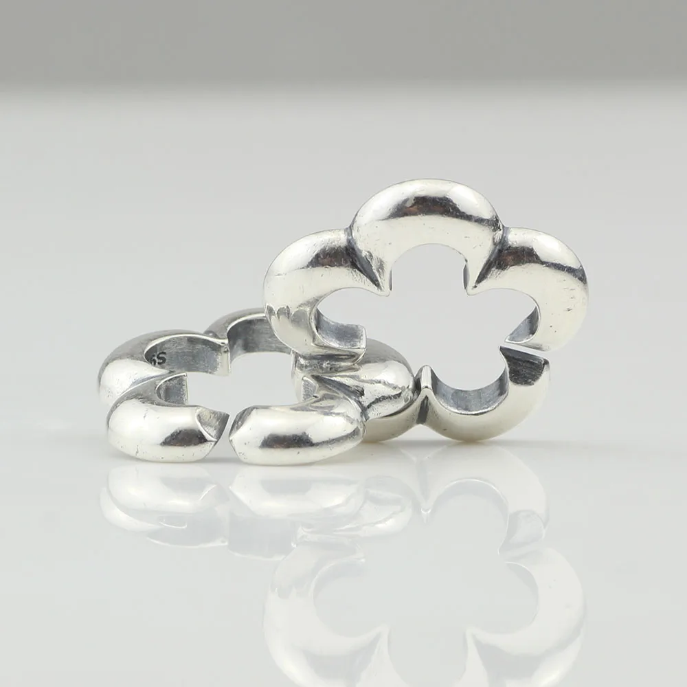 Beadshunter 925 пробы Серебряное Облако Цветок, одно серебряное звено подходит для европейского тролля браслет X ювелирные изделия