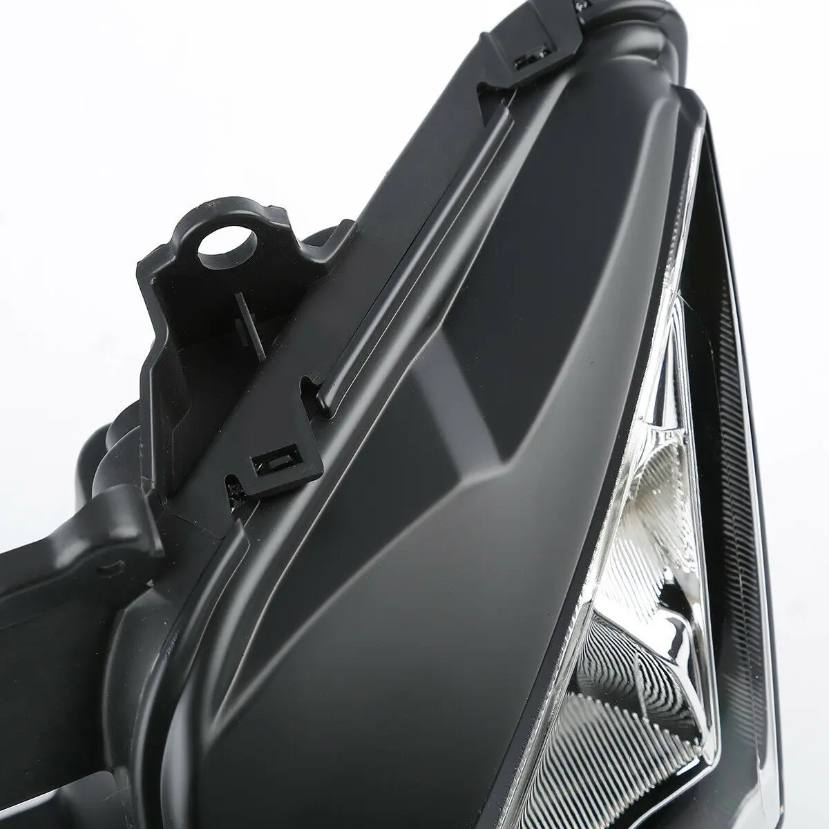 Мотоциклетные черные передние фары лампы в сборе прозрачные линзы для Kawasaki Ninja ZX-10R ZX10R 2011- 2013 2012