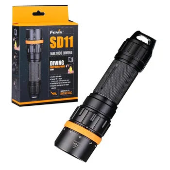 

Fenix SD11 1000 Lumen CREE LED 100 meter submersible Diving Flashlight/photography light
