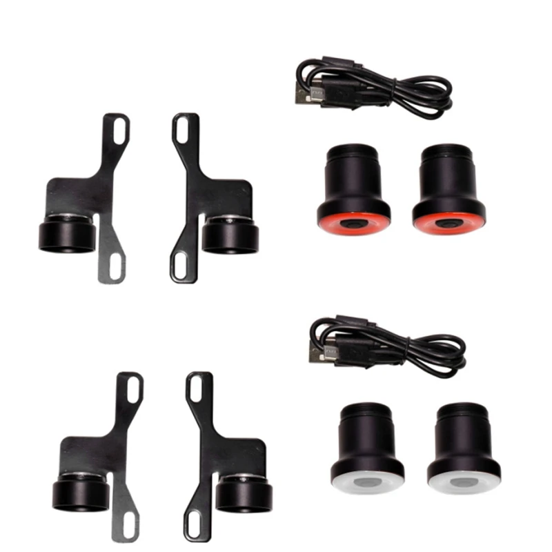Smart Skateboard Lights High Visibility Tail-Light Skateboard Front Rear Light for Skateboard Longboards