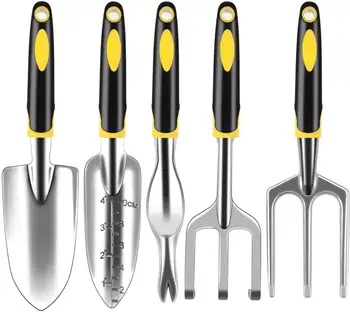 

Garden Tool Set Stainless Steel Tool Set Planting Tools Weeding Fork Trowel Soil Scoop Cultivator