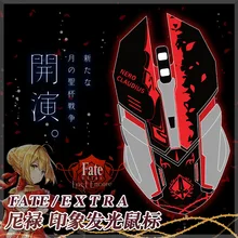 Mgf FGO аниме-атрибутика Fate Nero второй элемент USB компьютерная Проводная электронная спортивная игра Аниме Мышь