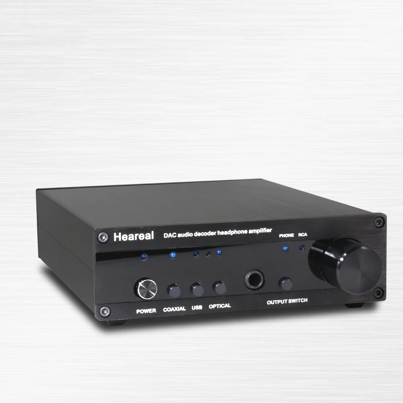 USB волоконный коаксиальный аудио декодер ES9018 Fever DAC декодирования amp DSD полный баланс декодирования переключатель 32bit 384K