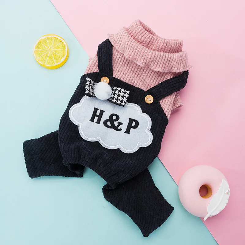 

Dog Spring and Autumn New Teddy Bichon Pet Small Dogs Thin Overalls Clothing Four-legged Clothes Ubranko Dla Psa Pijama Perro