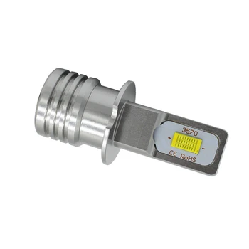 

H3 LED Fog Light Bulb 3570 CSP-Chips LED Fog Lamp Bulbs White 6000K/Gold 3000K High Bright Auto Light