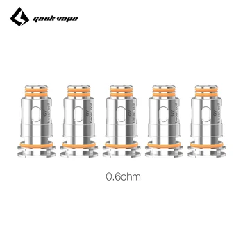 

5pcs Geekvape Aegis Boost Replacement Coils 0.4ohm /0.6ohm Heads for Geekvape Aegis Boost pod kit Electronic Cigarette Vape Coil