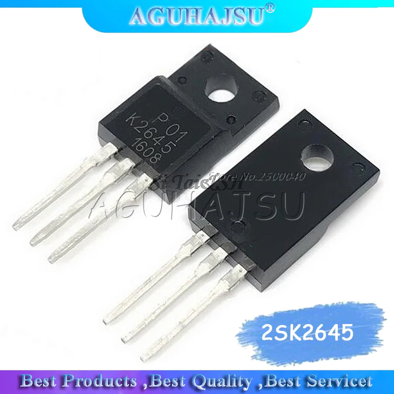 10 шт./лот 2SK2645 K2645 TO 220F 600 в 9A 1 2 MOSFET n канальный транзистор новый