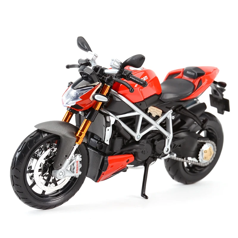 

Maisto 1:12 Mod. Streetfighter S Red Diecast Alloy Motorcycle Model Toy