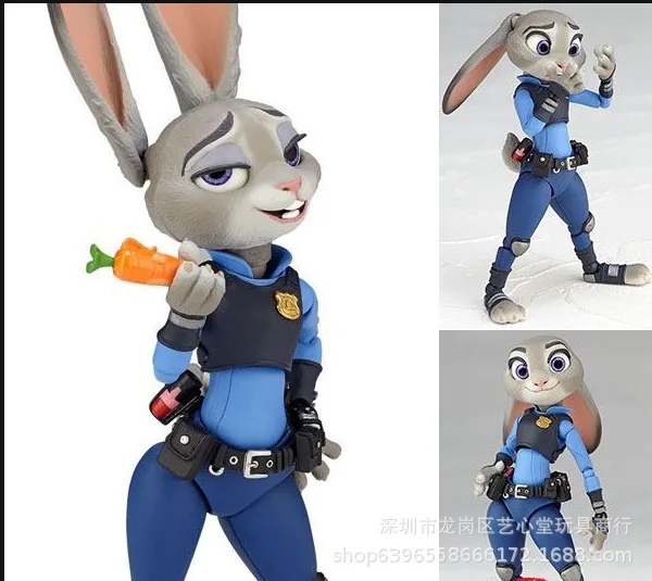 

Shan kou shi Judy Hopps Rabbit Judy Crazy Animal City Mobile Garage Kit Model