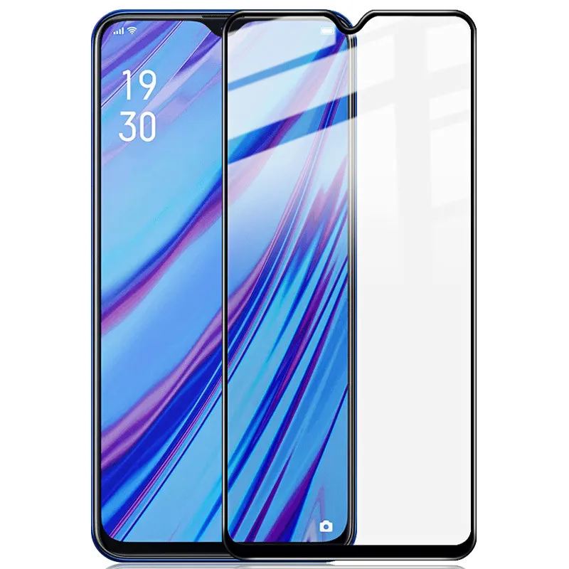 Для OPPO Realme X2 Pro защита экрана из закаленного стекла Imak полное покрытие Закаленное стекло Защитная для OPPO Realme X2 Pro - Цвет: Черный