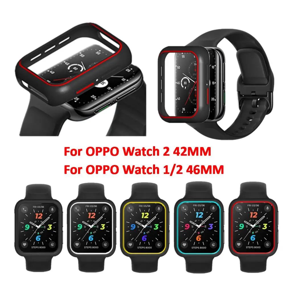 Soft TPU Protective Case Cover Bumper - Lightweight Protector Shell for OPPO Watch Accessories