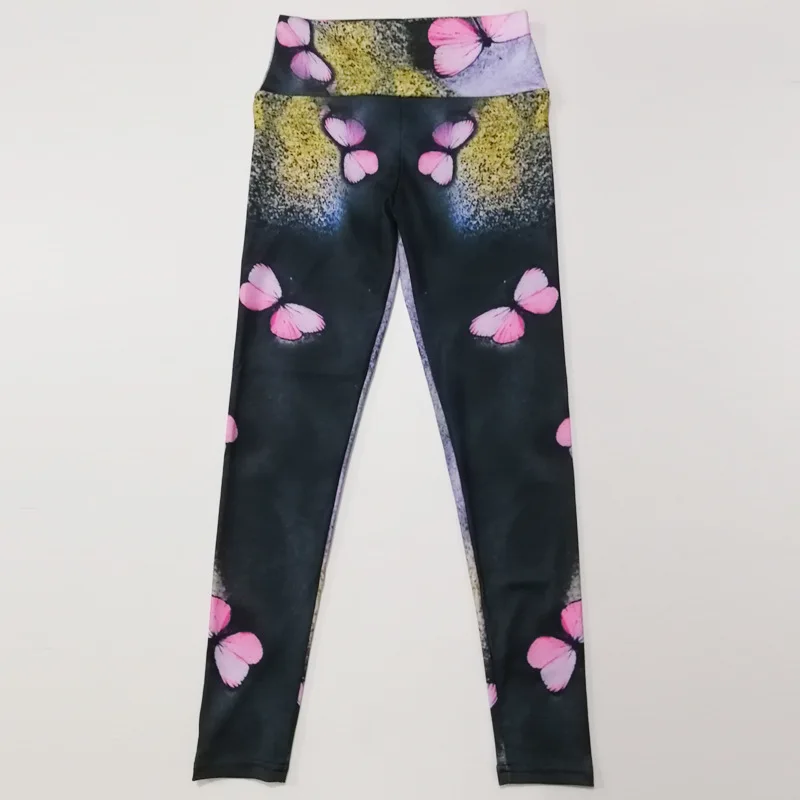 Hot New Spring Legging National Ethnic Style Retro Graffiti Paintings Printing Flowers Trousers Printed High Elasticity Leggings