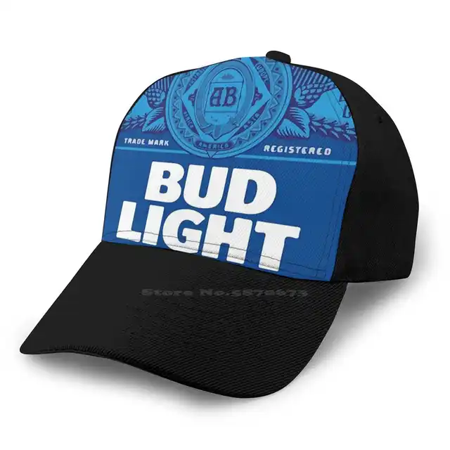Bud Light Curved Edge Mesh Baseball Cap 