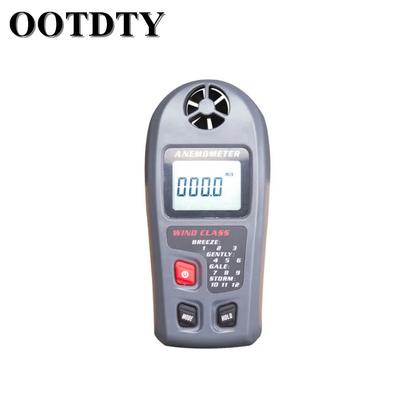 MT-20 переносной ЖК-дисплей цифровой анемометр счетчик Анемометр Windmeter 30 м/с Ручные измерения Tool63HF
