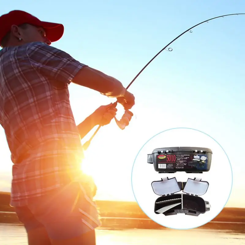 

Portable Fishing Waist Box Waterproof Fishing Tackle Box Lure Baits Spoons Hooks Reels Case Outdoor Tackle Storage Case