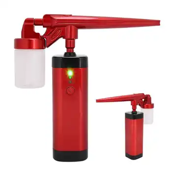 

Handheld Oxygen Injection Airbrush Nanometer Moisturizing Can Spray Milk Pure Water Essence 50ml Skin Moisturizing Face Steamer