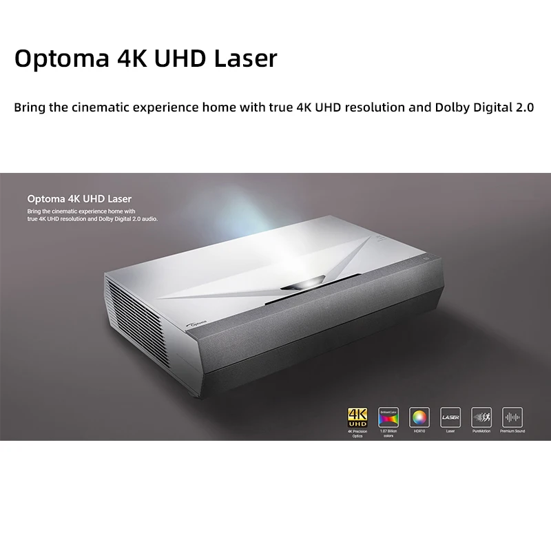Optoma Ust 4k Laser Projector Ultra 