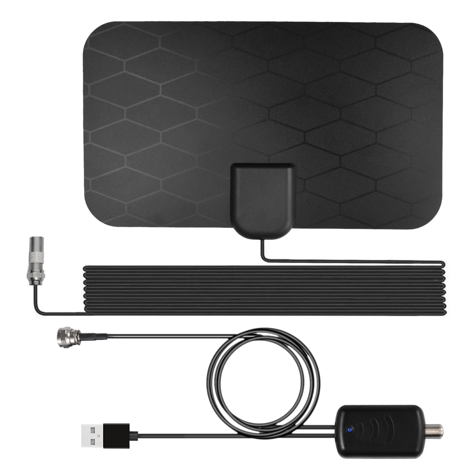 Комнатная антенна 4K 25 дБ с высоким коэффициентом усиления HD TV DTV Box усилитель