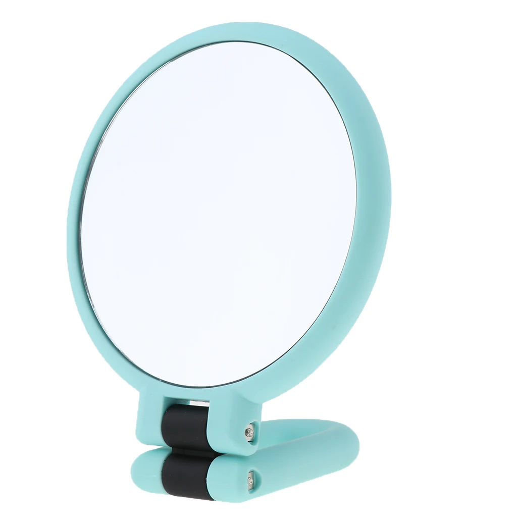 3pcs Folding Normal 15X Magnified Mirror Handheld Standing Makeup Mirror Desk Compact Travel Mirror