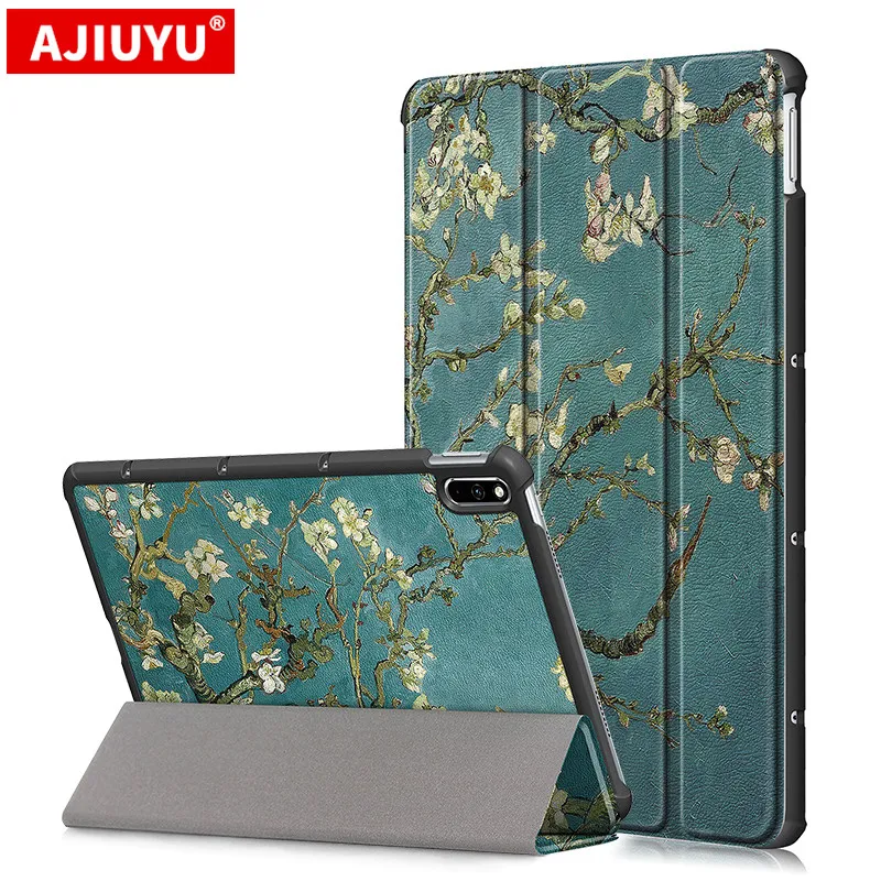 Чехол для Huawei MatePad 10 4 умная Обложка Женский чехол из искусственной кожи планшета