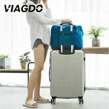 

Handbag Shoulder Bag Luggage Outdoor Unisex Trunk High Capacity Nylon Fashion Business Waterproof