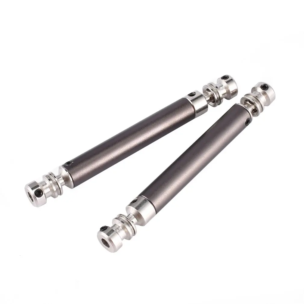 

2PCS AUSTAR AX-50004 Stainless Steel Universal Drive CVD Shaft 112-152mm for SCX10 D90 RC4WD RC Crawler Cars Parts