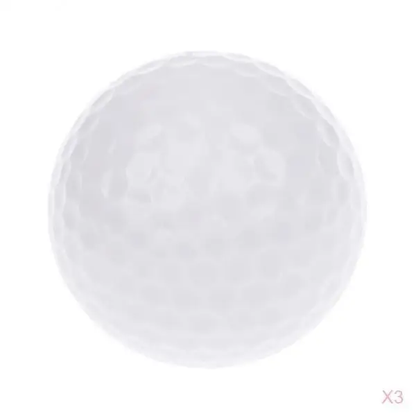 3 Pieces Glow In Dark LED Light Up Golf Ball Official Size Weight