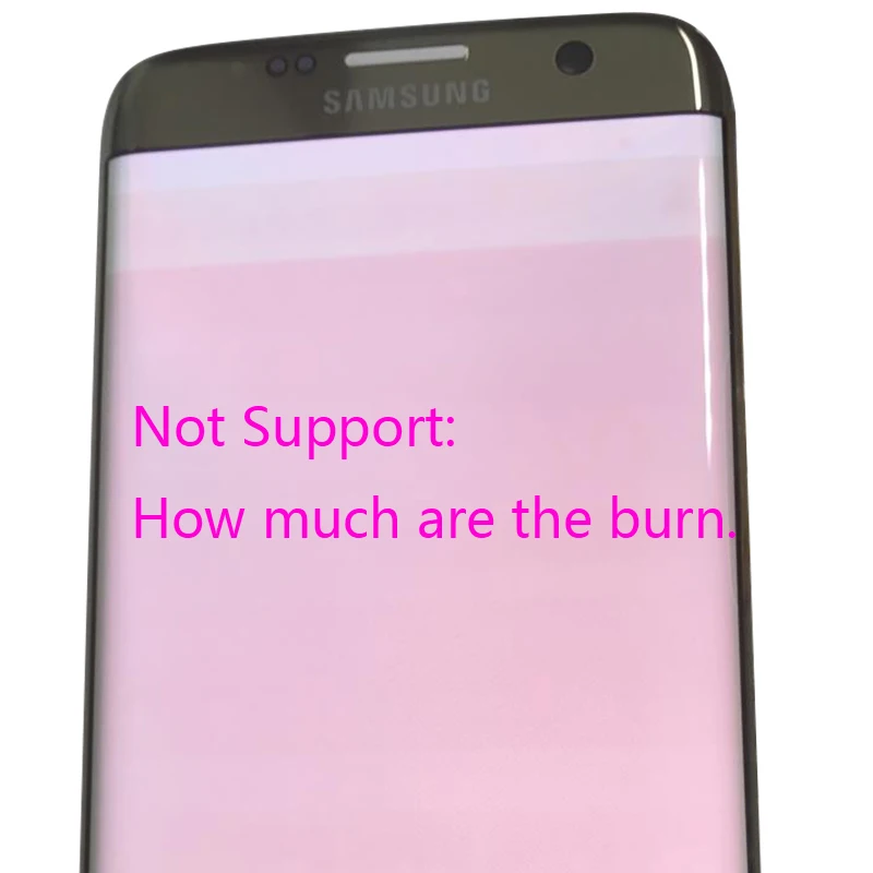 100% Original burn-in shadow For SAMSUNG Galaxy S7