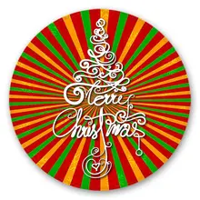 Рождественский тематический круглый коврик, мягкий фланелевый нескользящий коврик для пола, ковер для праздника, украшения для дома