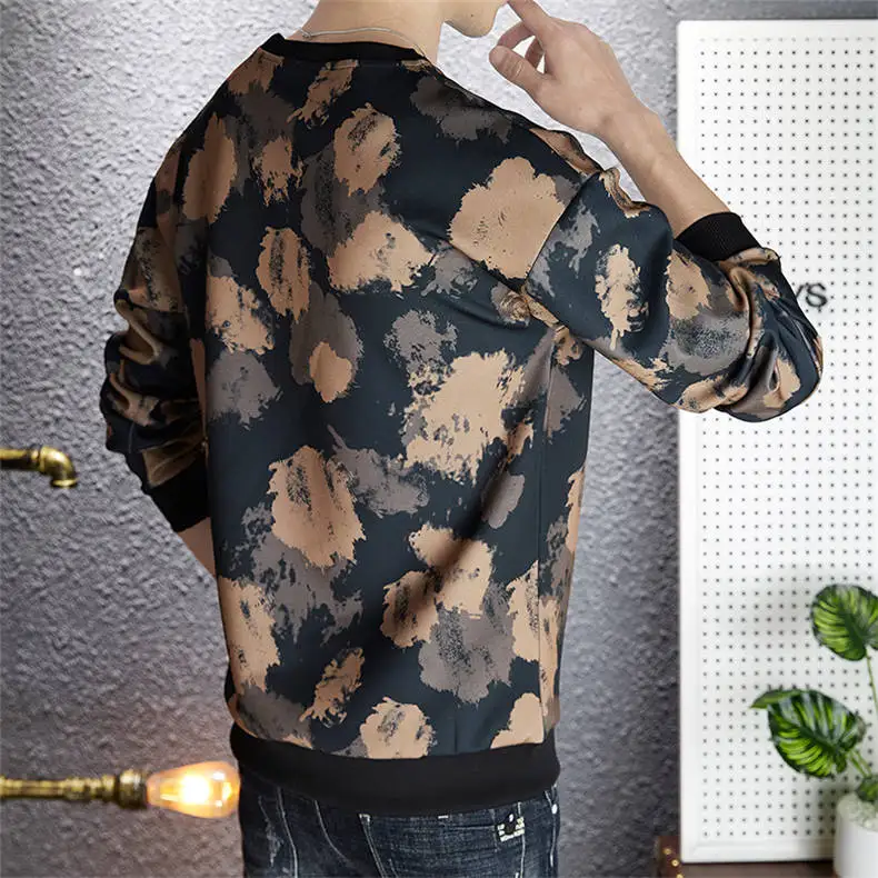 2020 New Sweatshirt Men Hoodie Crewneck Sweatshirts Spring Hoody Ugly Printed Streetwear Male Japan Korean Style Plus SIze 4XL 14